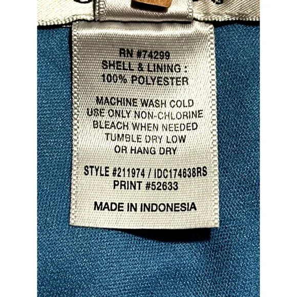 Sweet Storm S Blue Floral Halter Keyhole Lined Maxi Sundress Summer Boho Y2K 90s - Picture 7 of 13